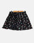 Skirt woman floral black FM